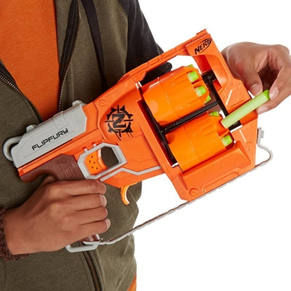 Nerf Zombie Strike Flipfury Blaster